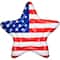 Swimline 6ft. Inflatable American Flag Star Island Pool Float
